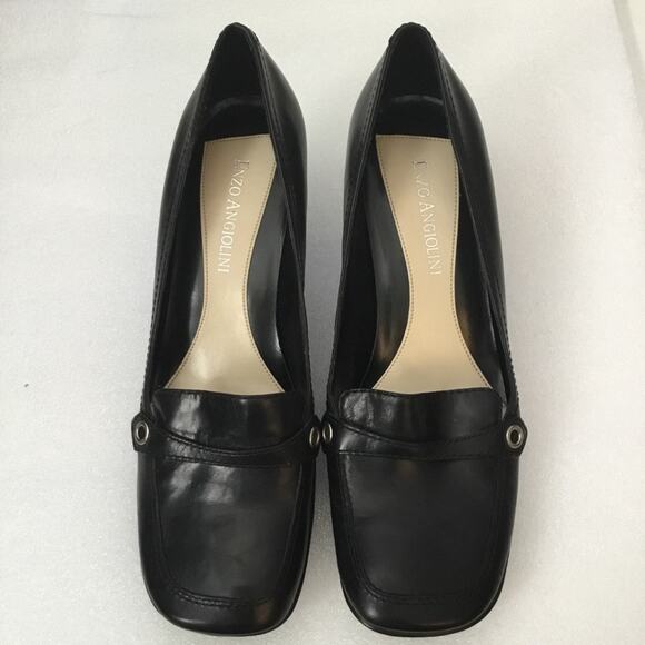 Enzo Angiolini Black Heel Shoes - Picture 1 of 8